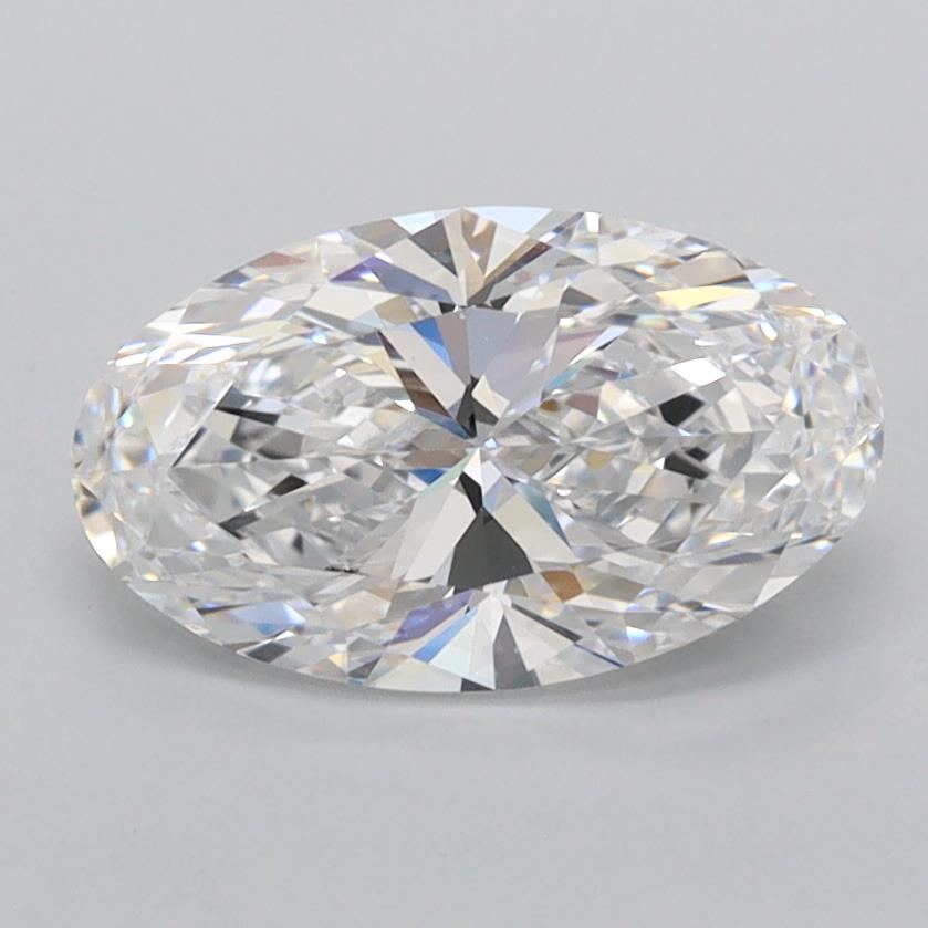 1.56 ct. oval Lab Grown Diamond front image