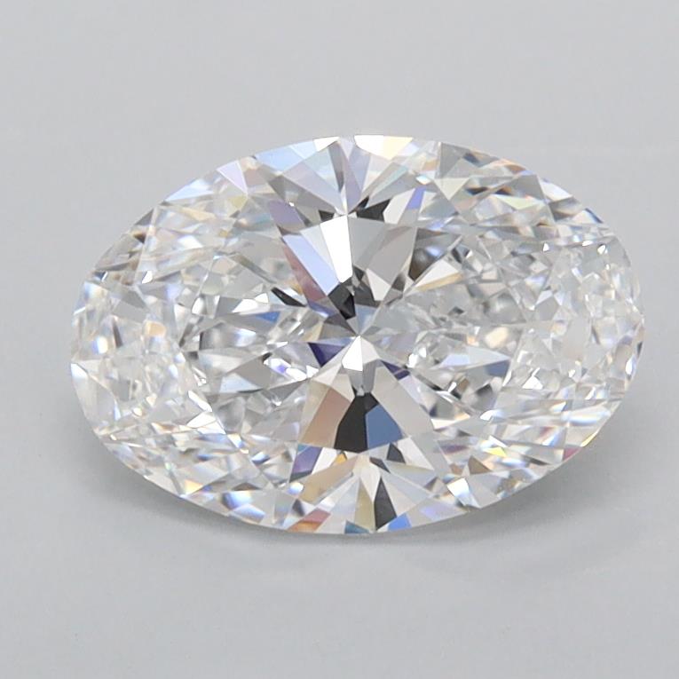 1.43 ct. oval Lab Grown Diamond front image