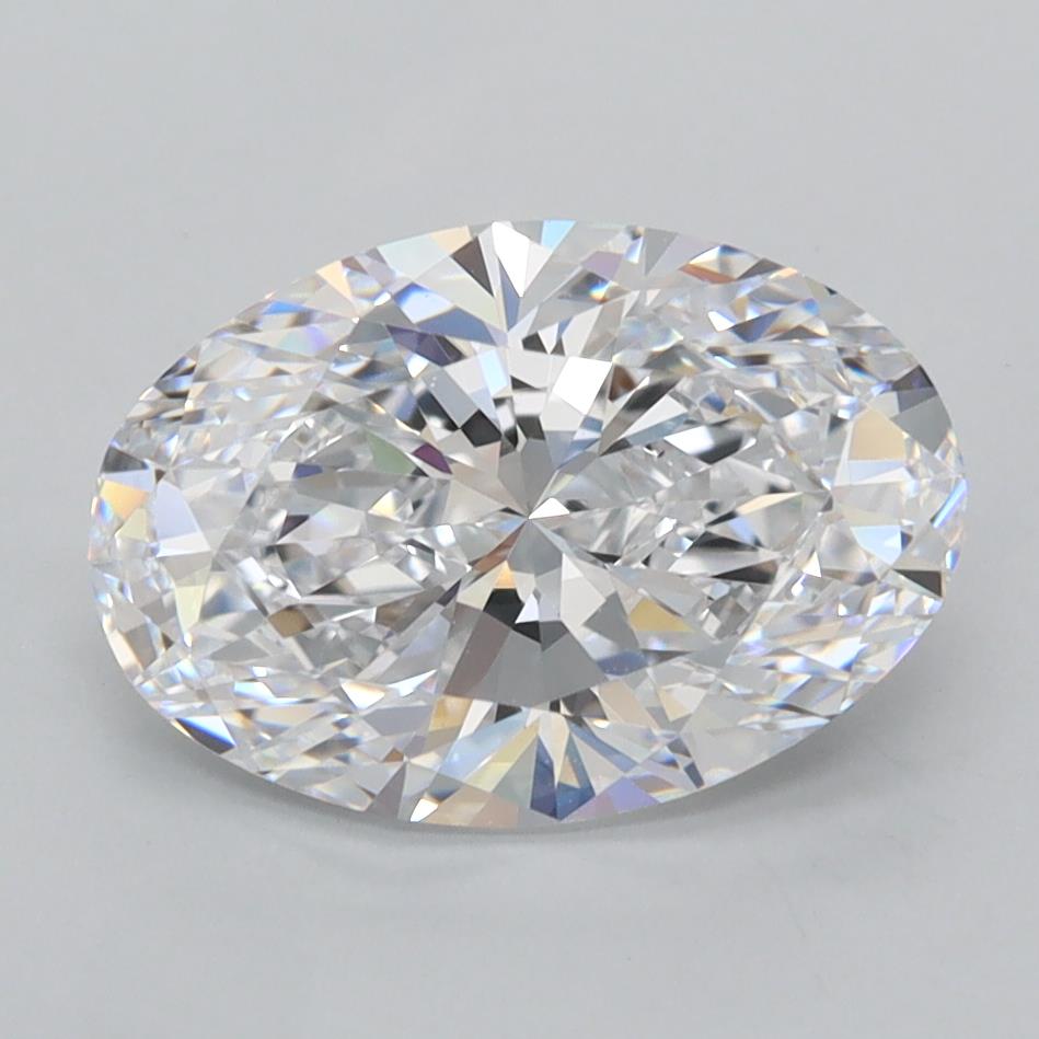 2.74 ct. oval Lab Grown Diamond front image