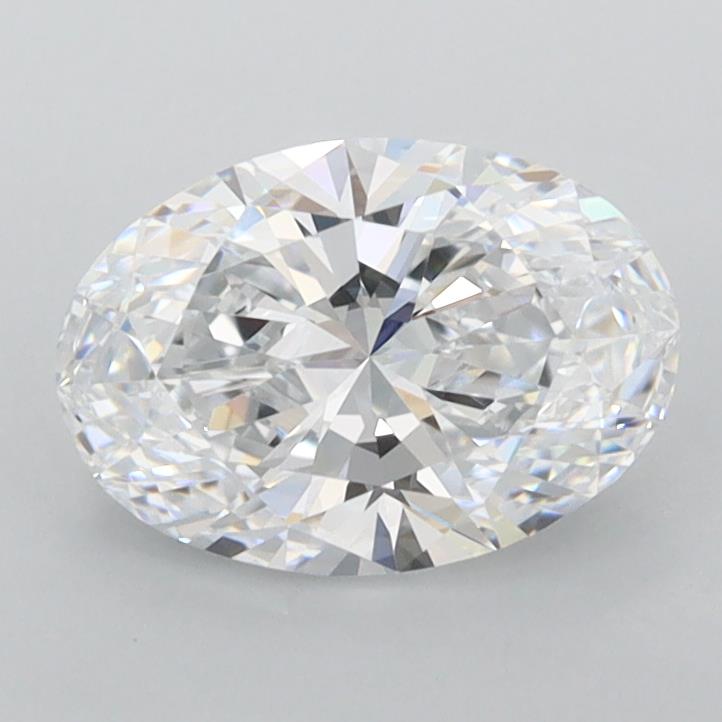 1.23 ct. oval Lab Grown Diamond front image