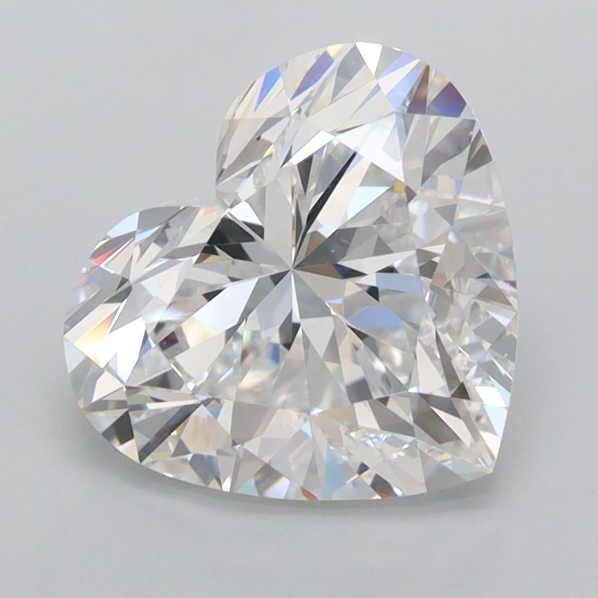 3.14 ct. heart Lab Grown Diamond front image