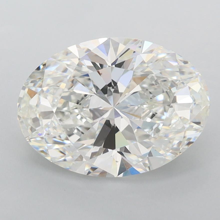 2.50 ct. oval Lab Grown Diamond front image