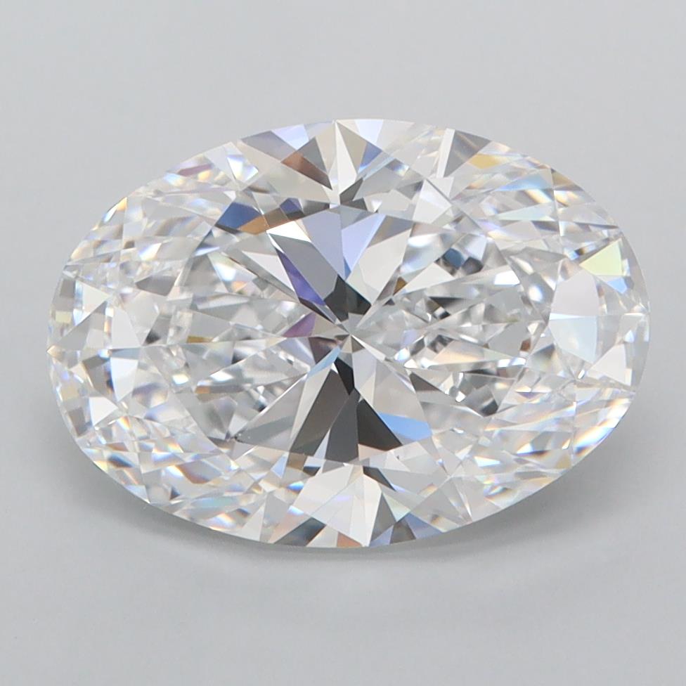 3.50 ct. oval Lab Grown Diamond front image