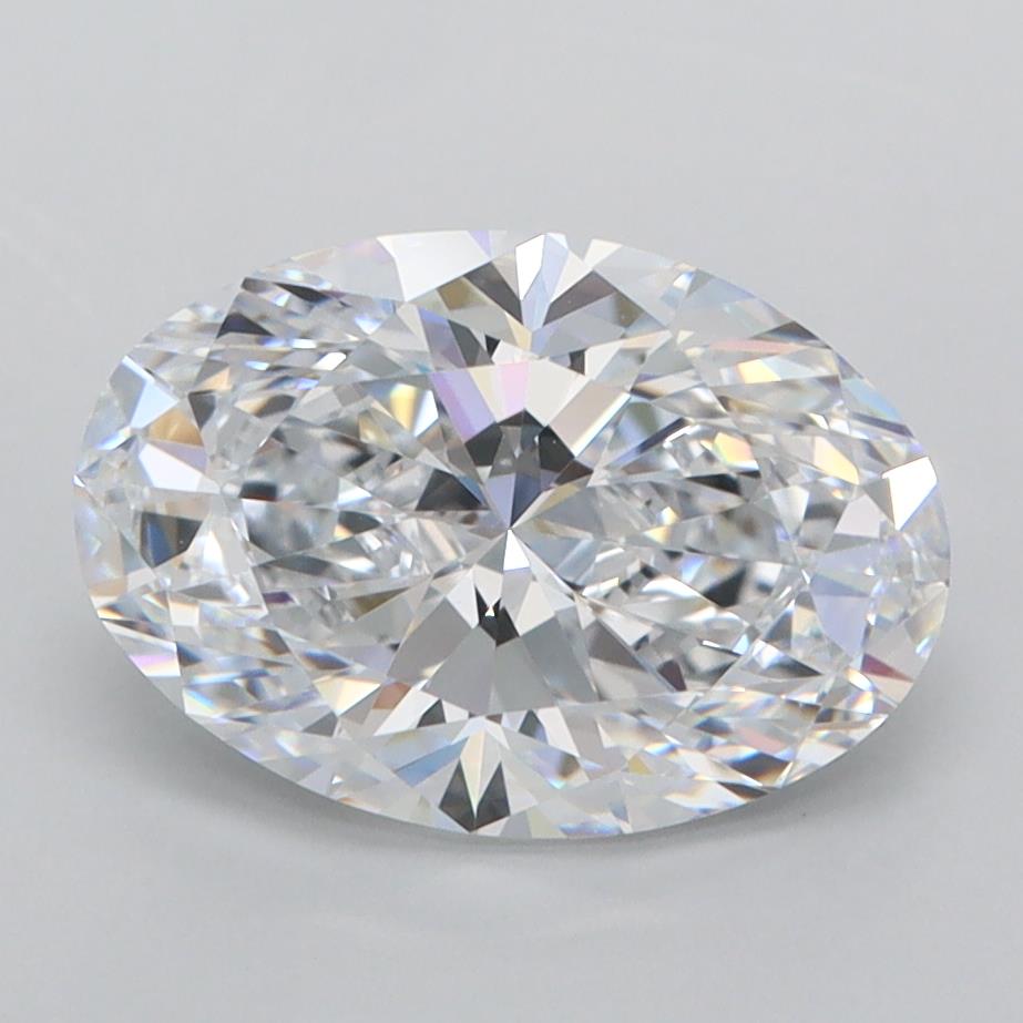 2.67 ct. oval Lab Grown Diamond front image
