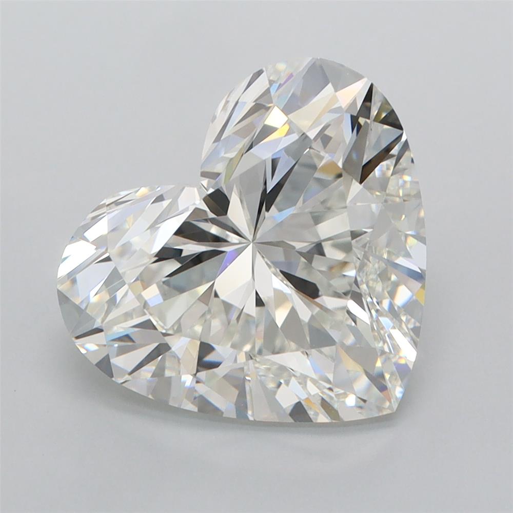 5.06 ct. heart Lab Grown Diamond front image