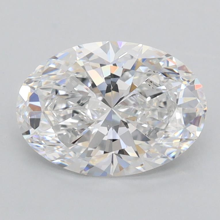 1.43 ct. oval Lab Grown Diamond front image