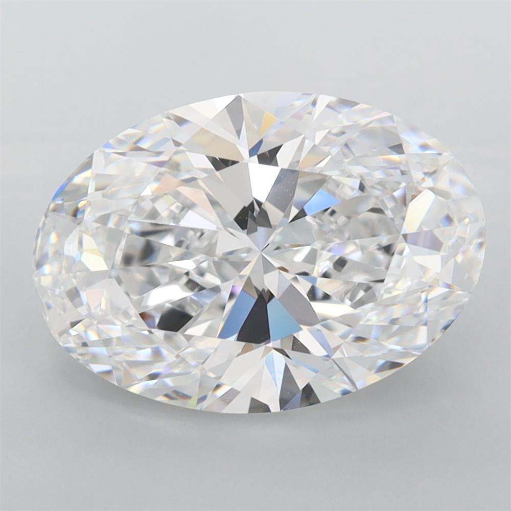 3.87 ct. oval Lab Grown Diamond front image