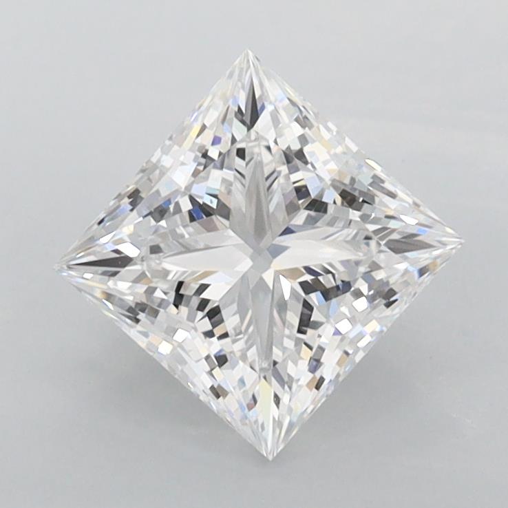 1.24 ct. princess Lab Grown Diamond front image