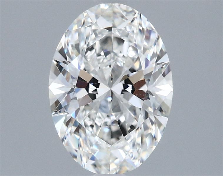 1.28 ct. oval Lab Grown Diamond front image