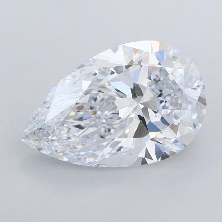 1.5 carat d IF EX Cut IGI pear diamond