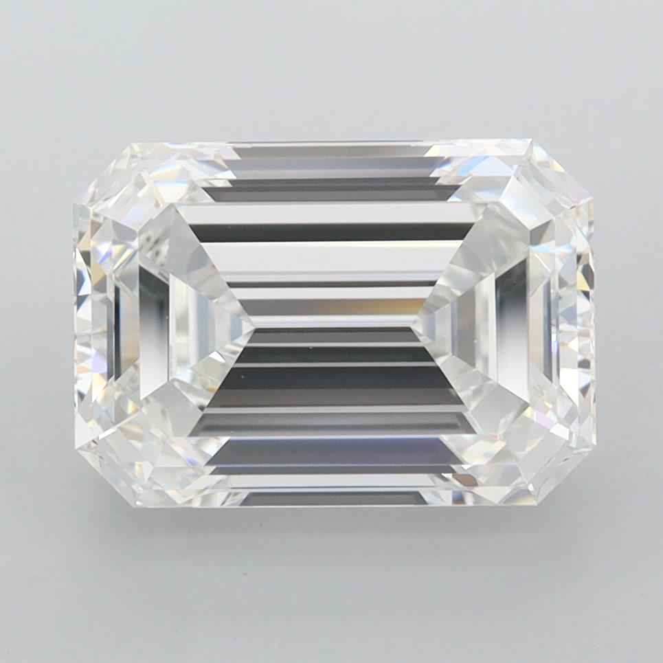 3.64 ct. emerald Lab Grown Diamond front image