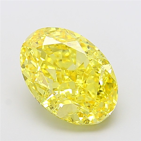 5.02 ct. oval Lab Grown Diamond front image