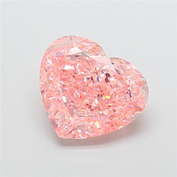 5.01 ct. heart Lab Grown Diamond front image