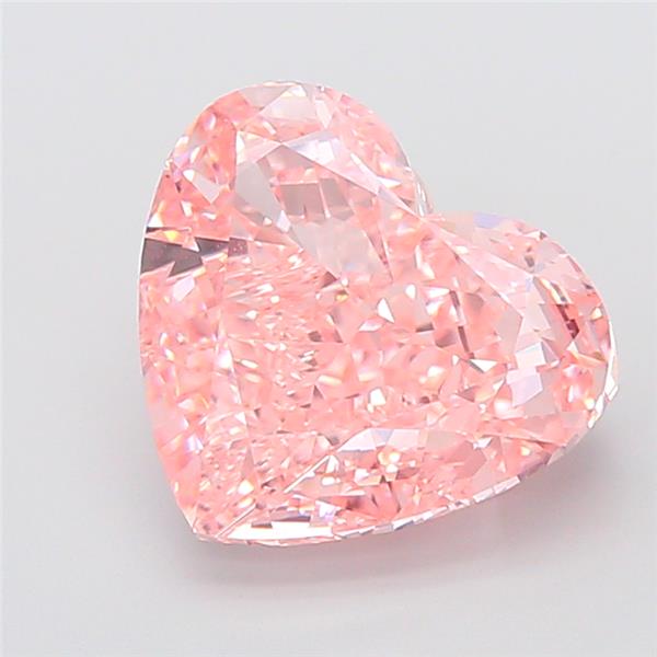7.09 ct. heart Lab Grown Diamond front image