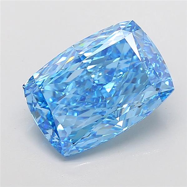 8.10 ct. cushion Lab Grown Diamond front image