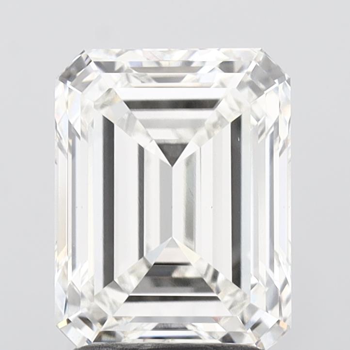 2.58 ct. emerald Lab Grown Diamond front image