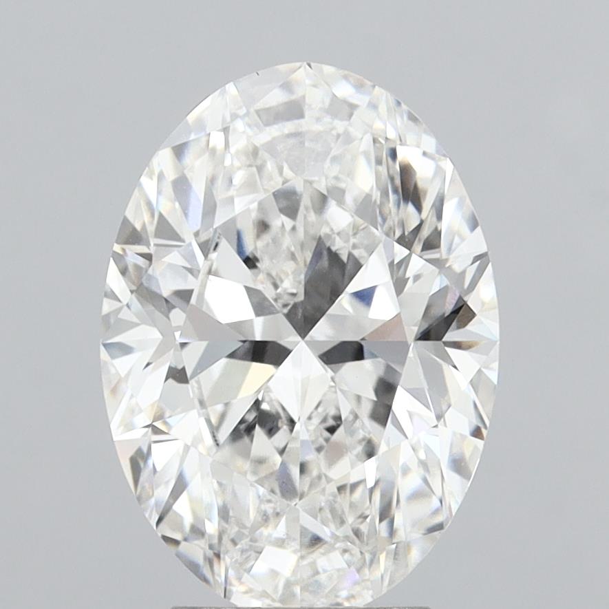 4.53 ct. oval Lab Grown Diamond front image