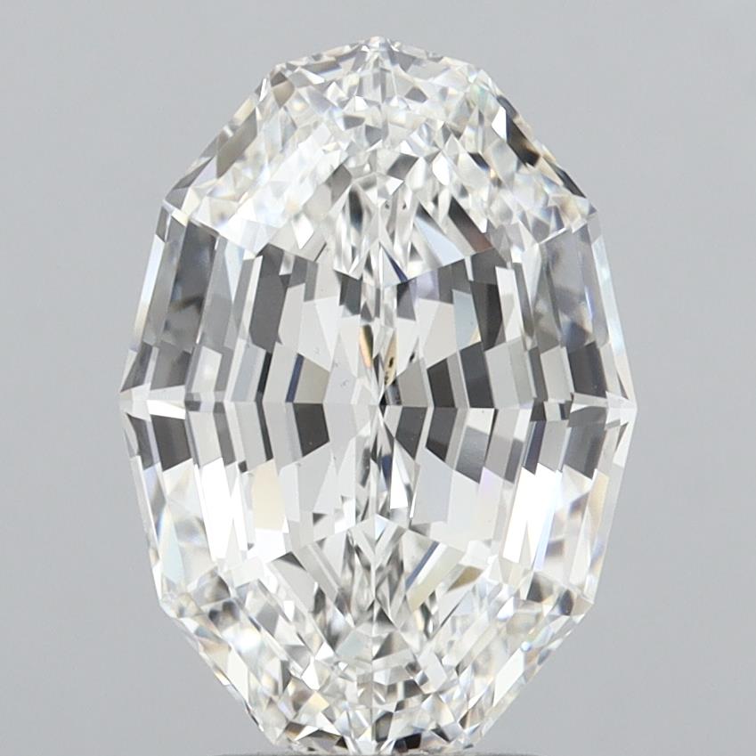 5.01 ct. oval Lab Grown Diamond front image