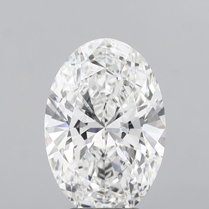3.07 ct. oval Lab Grown Diamond front image