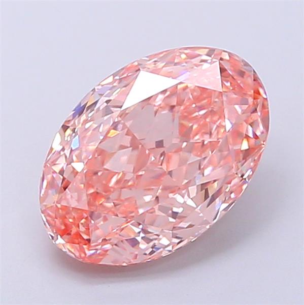 2.06 ct. oval Lab Grown Diamond front image