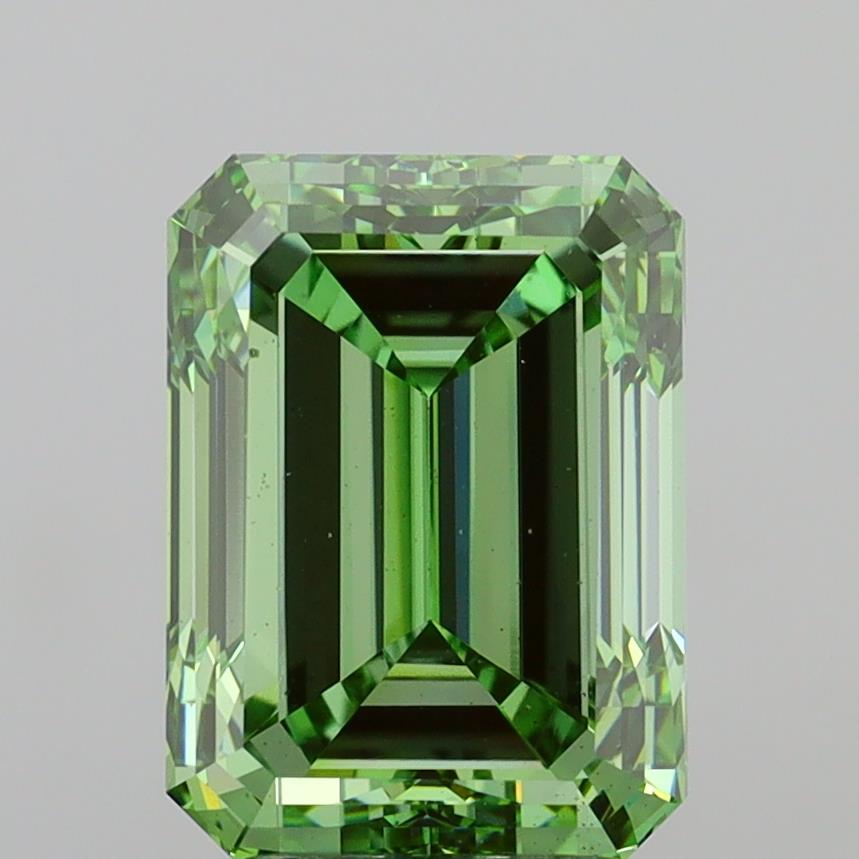 5.01 ct. emerald Lab Grown Diamond front image