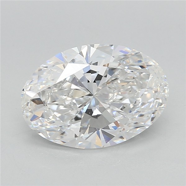 2.55 ct. oval Lab Grown Diamond front image