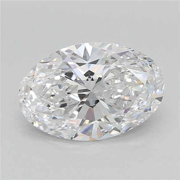 2.55 ct. oval Lab Grown Diamond front image