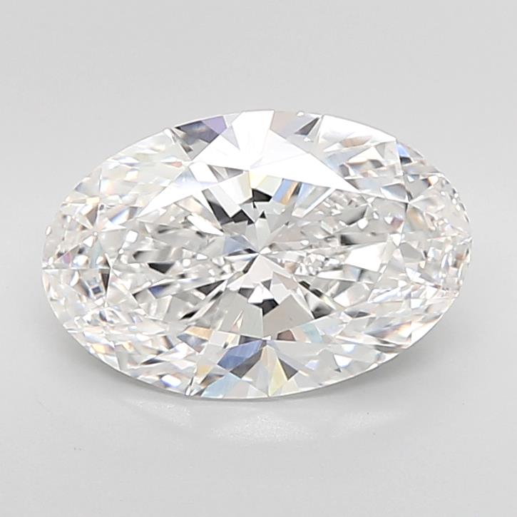 5.04 ct. oval Lab Grown Diamond front image