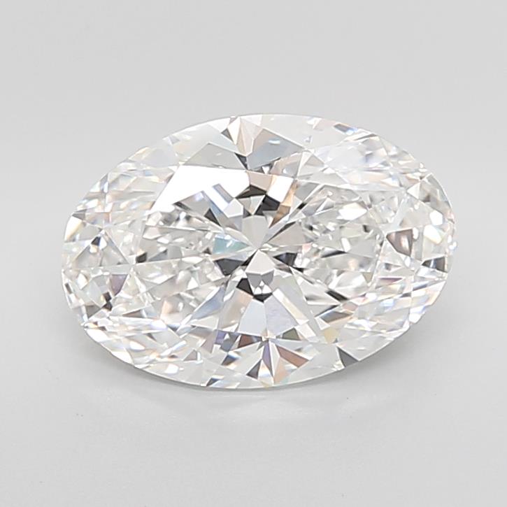 5.51 ct. oval Lab Grown Diamond front image