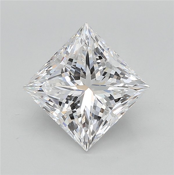 2.50 ct. princess Lab Grown Diamond front image