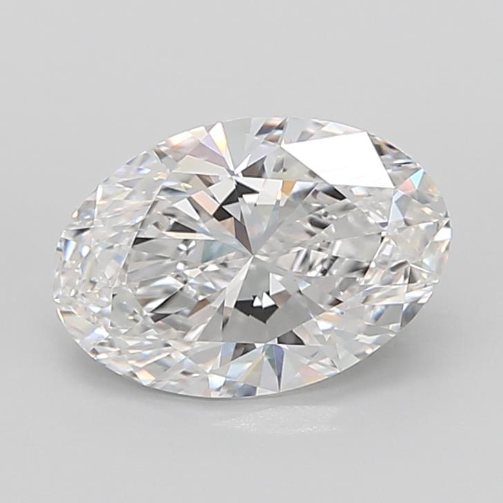 5.07 ct. oval Lab Grown Diamond front image