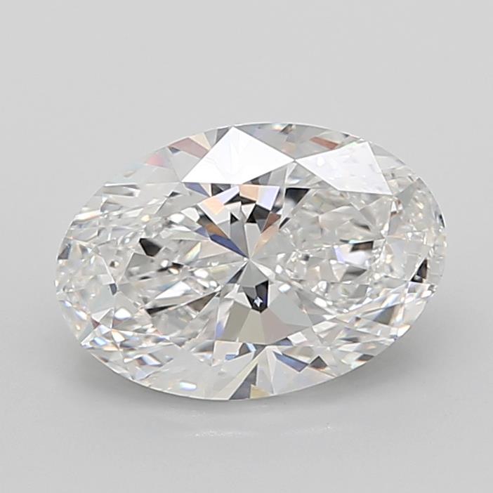 5.04 ct. oval Lab Grown Diamond front image