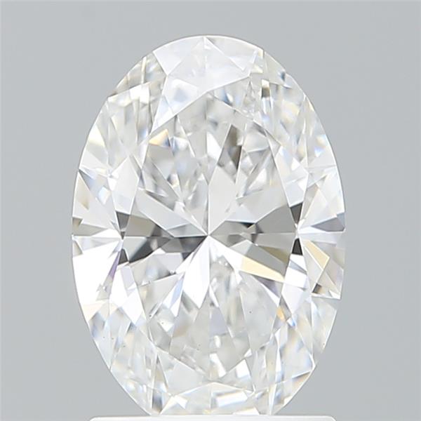 1.54 ct. oval Lab Grown Diamond front image