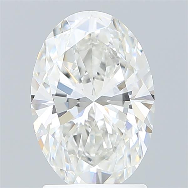 2.06 ct. oval Lab Grown Diamond front image