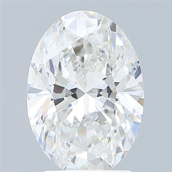 2.70 ct. oval Lab Grown Diamond front image