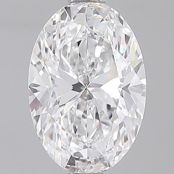 2.09 ct. oval Lab Grown Diamond front image