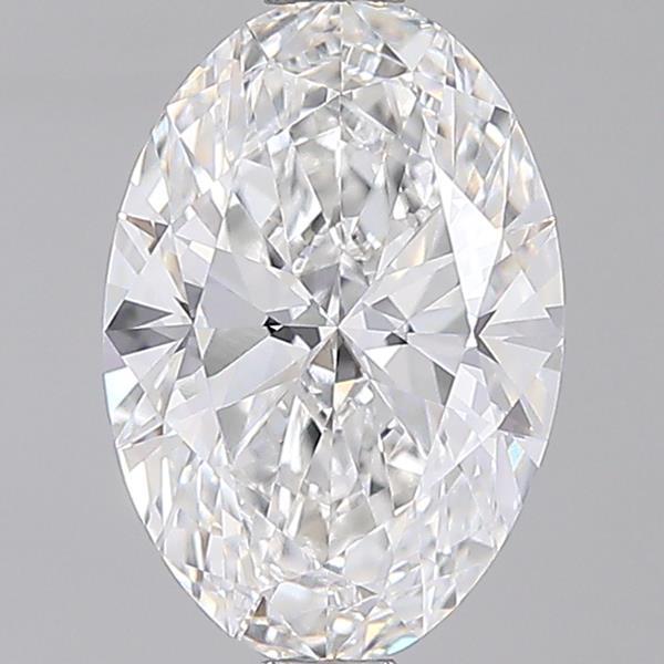 2.02 ct. oval Lab Grown Diamond front image