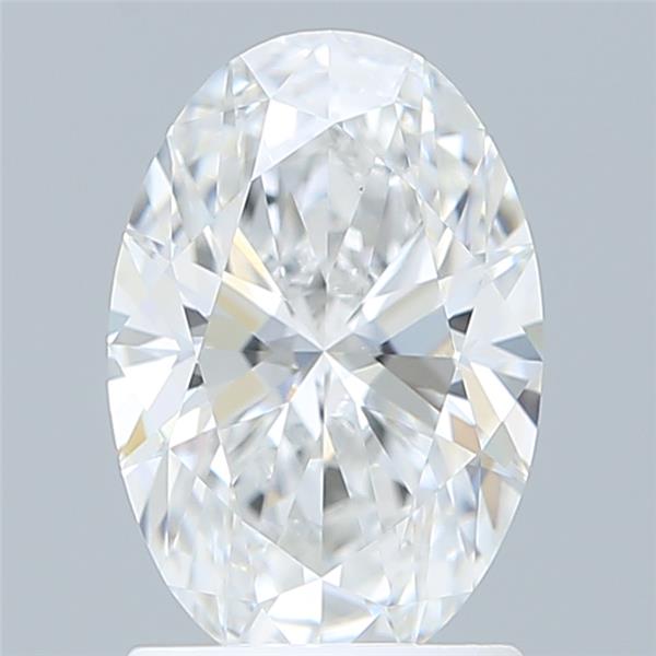 1.66 ct. oval Lab Grown Diamond front image