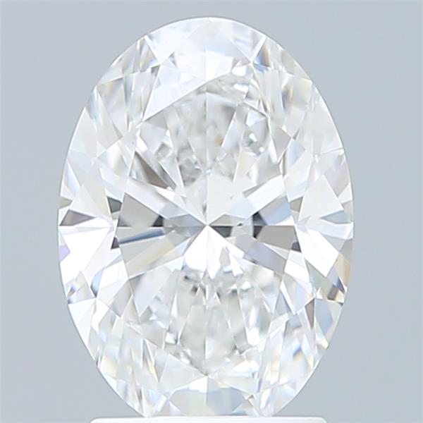 2.27 ct. oval Lab Grown Diamond front image
