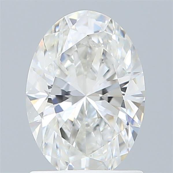 1.29 ct. oval Lab Grown Diamond front image