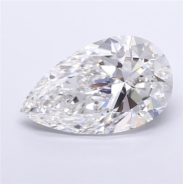 6.05 ct. pear Lab Grown Diamond front image