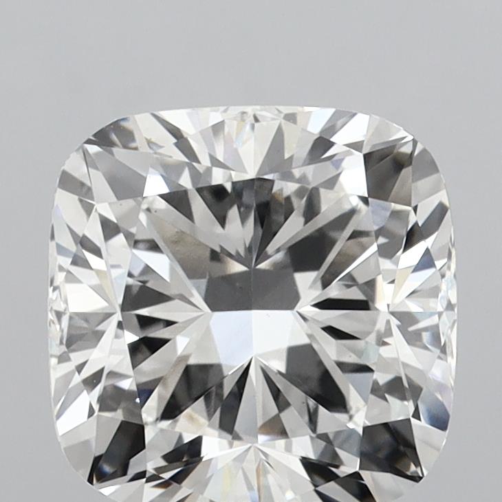 4.06 ct. cushion Lab Grown Diamond front image