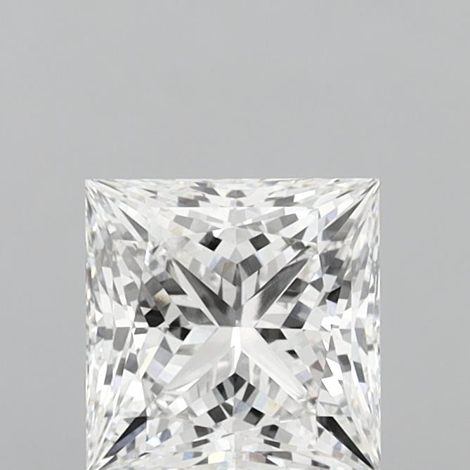 4.09 ct. princess Lab Grown Diamond front image