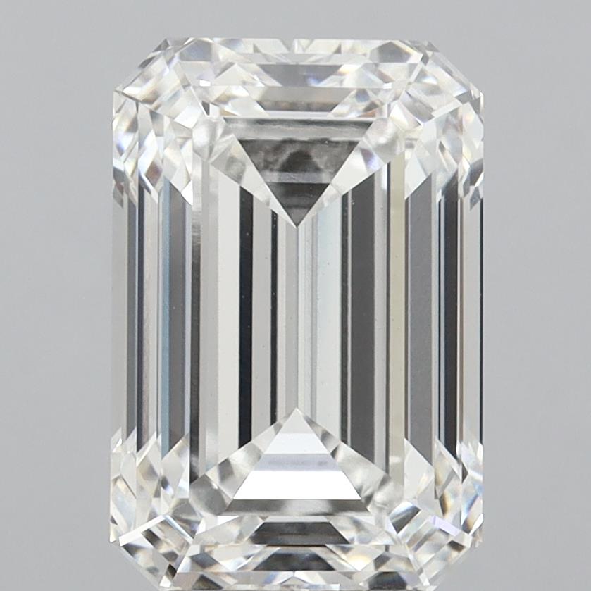 6.05 ct. emerald Lab Grown Diamond front image