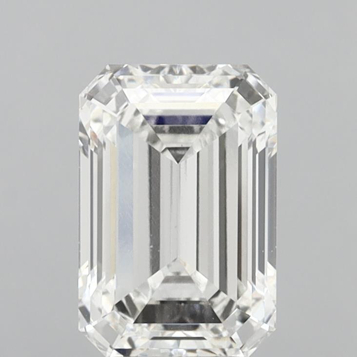 6.07 ct. emerald Lab Grown Diamond front image