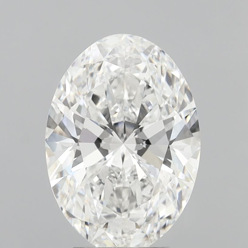 4.76 ct. oval Lab Grown Diamond front image