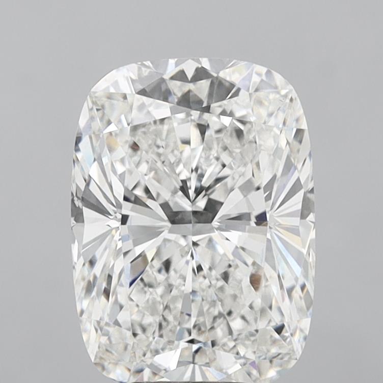 6.05 ct. cushion Lab Grown Diamond front image