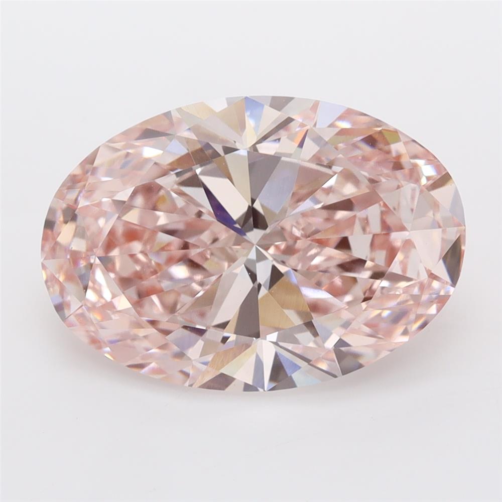 5.01 ct. oval Lab Grown Diamond front image