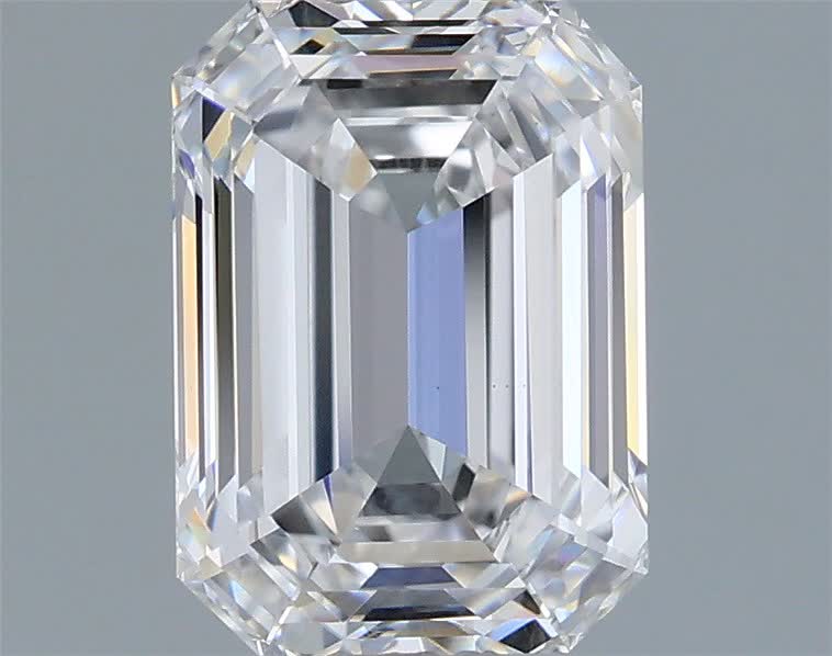 1.55 ct. emerald Lab Grown Diamond front image