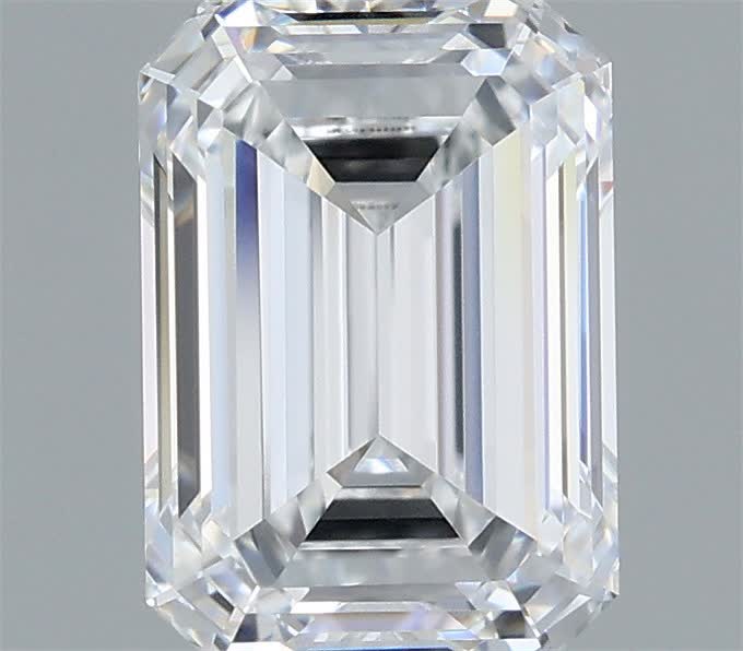 1.53 ct. emerald Lab Grown Diamond front image